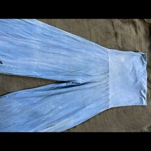 Indigo Luna Flares // home dyed with Indigo & Marigold